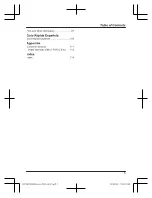 Preview for 3 page of Panasonic KX-TGF973 Operating Instructions Manual