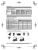 Preview for 4 page of Panasonic KX-TGF973 Operating Instructions Manual