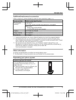 Preview for 5 page of Panasonic KX-TGF973 Operating Instructions Manual