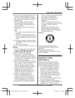 Preview for 9 page of Panasonic KX-TGF973 Operating Instructions Manual