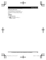 Preview for 19 page of Panasonic KX-TGF973 Operating Instructions Manual