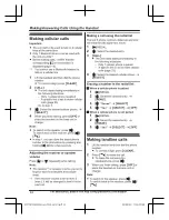 Preview for 24 page of Panasonic KX-TGF973 Operating Instructions Manual