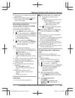 Preview for 27 page of Panasonic KX-TGF973 Operating Instructions Manual