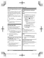 Preview for 32 page of Panasonic KX-TGF973 Operating Instructions Manual