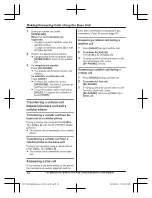 Preview for 34 page of Panasonic KX-TGF973 Operating Instructions Manual