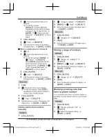 Preview for 39 page of Panasonic KX-TGF973 Operating Instructions Manual