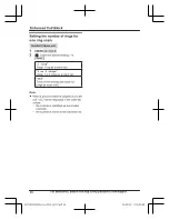 Preview for 46 page of Panasonic KX-TGF973 Operating Instructions Manual