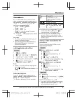 Preview for 47 page of Panasonic KX-TGF973 Operating Instructions Manual