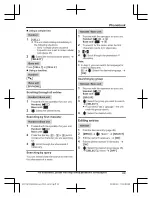 Preview for 49 page of Panasonic KX-TGF973 Operating Instructions Manual