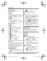 Preview for 50 page of Panasonic KX-TGF973 Operating Instructions Manual