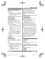 Preview for 67 page of Panasonic KX-TGF973 Operating Instructions Manual