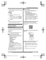 Preview for 71 page of Panasonic KX-TGF973 Operating Instructions Manual