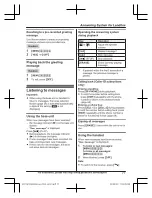 Preview for 77 page of Panasonic KX-TGF973 Operating Instructions Manual