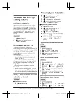 Preview for 79 page of Panasonic KX-TGF973 Operating Instructions Manual