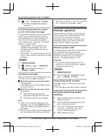 Preview for 80 page of Panasonic KX-TGF973 Operating Instructions Manual