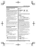 Preview for 83 page of Panasonic KX-TGF973 Operating Instructions Manual