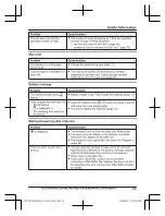 Preview for 89 page of Panasonic KX-TGF973 Operating Instructions Manual