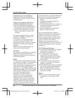 Preview for 98 page of Panasonic KX-TGF973 Operating Instructions Manual