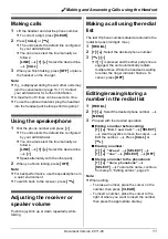 Предварительный просмотр 11 страницы Panasonic KX-TGP551 T04 User Manual