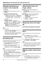 Предварительный просмотр 16 страницы Panasonic KX-TGP551 T04 User Manual