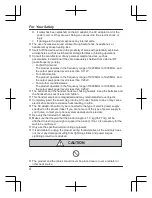 Preview for 4 page of Panasonic KX-TGP600 Important Information Manual
