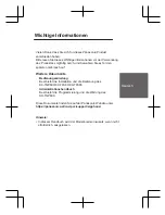 Preview for 7 page of Panasonic KX-TGP600 Important Information Manual