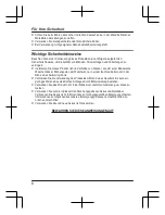Preview for 12 page of Panasonic KX-TGP600 Important Information Manual