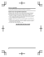 Preview for 18 page of Panasonic KX-TGP600 Important Information Manual