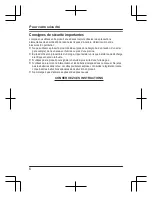 Preview for 24 page of Panasonic KX-TGP600 Important Information Manual