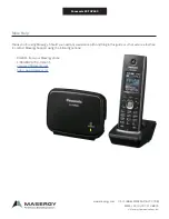 Preview for 9 page of Panasonic KX-TGP600 Quick Manual