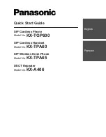 Panasonic KX-TGP600 Quick Start Manual preview