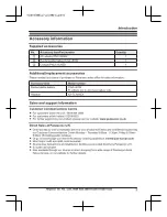 Предварительный просмотр 3 страницы Panasonic KX-TU311E Operating Instructions Manual