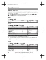 Предварительный просмотр 26 страницы Panasonic KX-TU311E Operating Instructions Manual