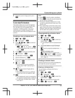 Предварительный просмотр 33 страницы Panasonic KX-TU311E Operating Instructions Manual