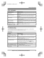 Предварительный просмотр 37 страницы Panasonic KX-TU311E Operating Instructions Manual