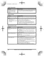 Предварительный просмотр 38 страницы Panasonic KX-TU311E Operating Instructions Manual