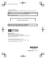 Предварительный просмотр 44 страницы Panasonic KX-TU311E Operating Instructions Manual