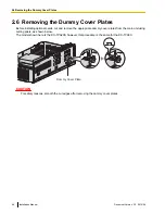 Preview for 48 page of Panasonic KX-TVA50 Installation Manual