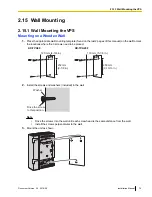 Предварительный просмотр 75 страницы Panasonic KX-TVA50 Installation Manual