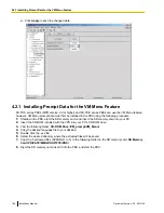 Preview for 106 page of Panasonic KX-TVA50 Installation Manual