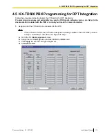 Предварительный просмотр 115 страницы Panasonic KX-TVA50 Installation Manual