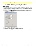 Preview for 144 page of Panasonic KX-TVA50 Installation Manual