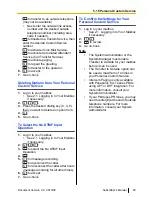 Preview for 49 page of Panasonic KX-TVA50 Subscriber'S Manual