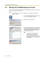 Preview for 36 page of Panasonic KX-TVM50 Getting Started