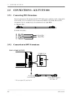 Preview for 42 page of Panasonic KX-TVS75 Installation Manual