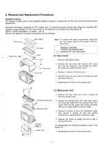 Preview for 7 page of Panasonic KX-W1500 Service Manual