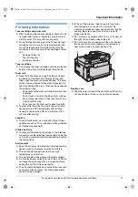 Предварительный просмотр 3 страницы Panasonic KXFLB881 - Network Multifunction Laser... Operating Instructions Manual