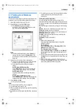 Предварительный просмотр 25 страницы Panasonic KXFLB881 - Network Multifunction Laser... Operating Instructions Manual