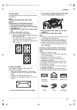 Предварительный просмотр 27 страницы Panasonic KXFLB881 - Network Multifunction Laser... Operating Instructions Manual