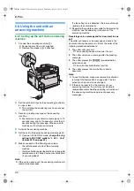 Предварительный просмотр 44 страницы Panasonic KXFLB881 - Network Multifunction Laser... Operating Instructions Manual